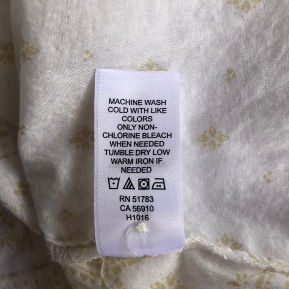 Maurices Boho Button Down Long Sleeve, Size S - Picture 5 of 13